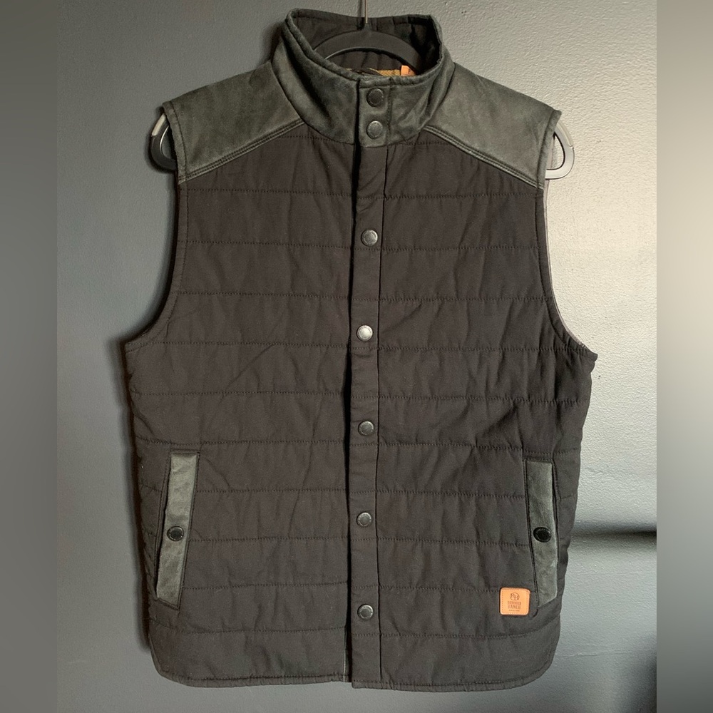 RedHead Ranch Swuede Vest Mens Small
